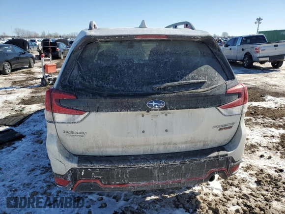 2022 Subaru Forester Special Sports с VIN JF2SKAJC2NH501323, выставлен на аукционе Copart как лот 46139435 с пробегом 26 751 миль миль и Списание • Salvage title. История ставок и продаж доступна на DreamBid. Изображение 6.