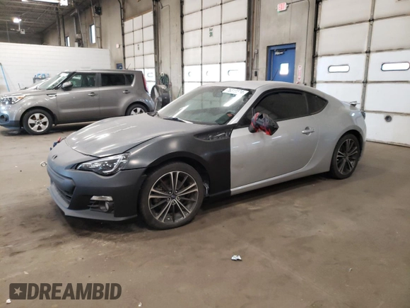 2014 Subaru BRZ Limited with VIN JF1ZCAC10E8602811, listed as a Copart auction lot 76318524 with 76,955 mi miles and Non repairable. Bid and sale history available at DreamBid. Image 1.