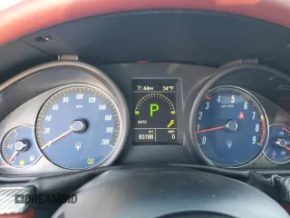 2014 Maserati GranTurismo Sport with VIN ZAM45VLA5E0124613, listed as a Copart auction lot 55071914 with 83,186 mi miles and Salvage Title. Bid and sale history available at carsss.com. Image 9.
