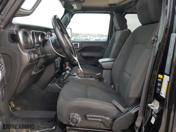 2022 Jeep Gladiator Texas Trail with VIN 1C6HJTAG3NL108851, listed as a Copart auction lot 44018485 with 17,017 mi miles and Salvage Title. Bid and sale history available at carsss.com. Image 7.