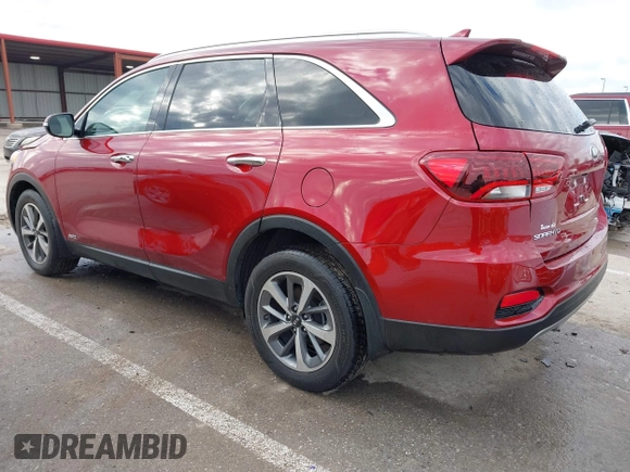 2019 Kia Sorento EX V6 with VIN 5XYPHDA54KG472174, listed as a IAAI auction lot 41509308 with 41,463 mi miles. Bid and sale history available at carsss.com. Image 3.
