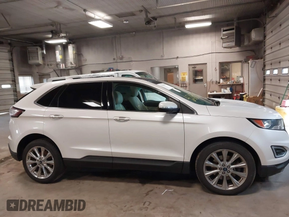 2017 Ford Edge Titanium z VIN 2FMPK4K85HBB25763, wystawiony jako IAAI lot #42085795 z przebiegiem 123 309 mil mil oraz . Historia ofert i sprzedaży dostępna na DreamBid. Obrazek 13.