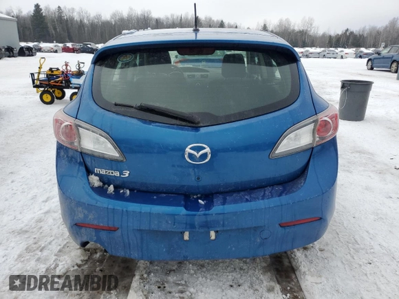 2012 Mazda 3 GX with VIN JM1BL1KF3C1671278, listed as a Copart auction lot 43348315 with 131,061 mi miles and Clean Title. Bid and sale history available at carsss.com. Image 6.