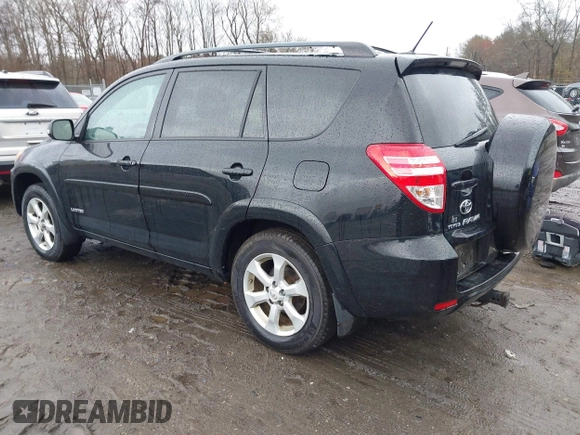 2010 Toyota RAV4 Ltd with VIN 2T3DK4DV0AW035434, listed as a IAAI auction lot 41987692 with 100,380 mi miles. Bid and sale history available at carsss.com. Image 3.