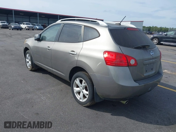 2008 Nissan Rogue SL with VIN JN8AS58V98W410790, listed as a IAAI auction lot 40288018 with 146,719 mi miles and . Bid and sale history available at DreamBid. Image 3.