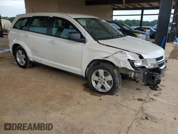 2013 Dodge Journey American Value with VIN 3C4PDCAB5DT656997, listed as a Copart auction lot 57123565 with 201,799 mi miles and Salvage title. Bid and sale history available at DreamBid. Image 4.