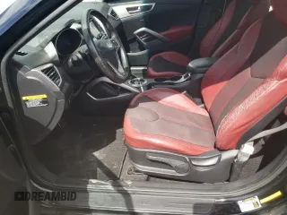 2012 Hyundai Veloster w/Red Int with VIN KMHTC6AD6CU026250, listed as a Copart auction lot 73139464 with 215,374 mi miles and Clean title. Bid and sale history available at DreamBid. Image 7.