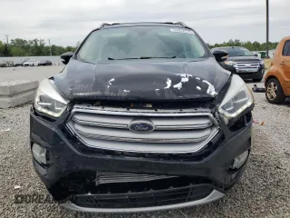 2018 Ford Escape Titanium with VIN 1FMCU9J93JUB80907, listed as a Copart auction lot 55932275 with 102,295 mi miles and Salvage title. Bid and sale history available at DreamBid. Image 5.