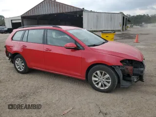 2017 Volkswagen Golf SportWagen S with VIN 3VWC17AU8HM504886, listed as a Copart auction lot 46871974 with 87,118 mi miles. Bid and sale history available at carsss.com. Image 4.