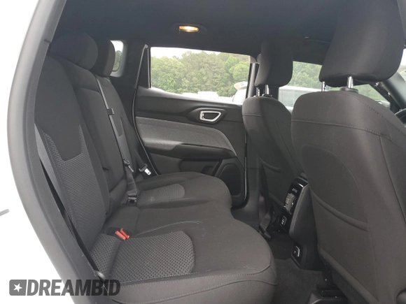 2025 Jeep Compass Sport with VIN 3C4NJDAN6ST505776, listed as a Copart auction lot 57025185 with 9,180 mi miles and Salvage title. Bid and sale history available at DreamBid. Image 11.