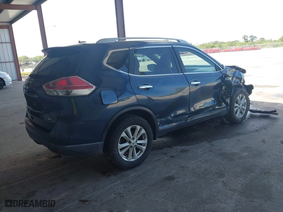 2015 Nissan Rogue S with VIN 5N1AT2MT5FC758950, listed as a IAAI auction lot 42018191 with 106,323 mi miles. Bid and sale history available at carsss.com. Image 4.