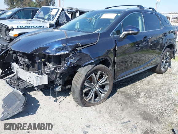 2022 Lexus RX with VIN 2T2HZMAA1NC226807, listed as a IAAI auction lot 41371826 with 38,073 mi miles. Bid and sale history available at carsss.com. Image 2.