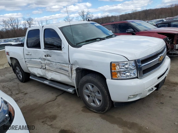 2013 Chevrolet Silverado 1500 LT with VIN 3GCPKSE73DG123013, listed as a Copart auction lot 77871044 with 152,921 mi miles and Salvage Title. Bid and sale history available at carsss.com. Image 4.