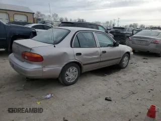 1999 Chevrolet Prizm z VIN 1Y1SK5282XZ423621, wystawiony jako Copart lot #41770285 z przebiegiem 176 378 mil mil oraz Szkoda całkowita • Salvage title. Historia ofert i sprzedaży dostępna na DreamBid. Obrazek 3.