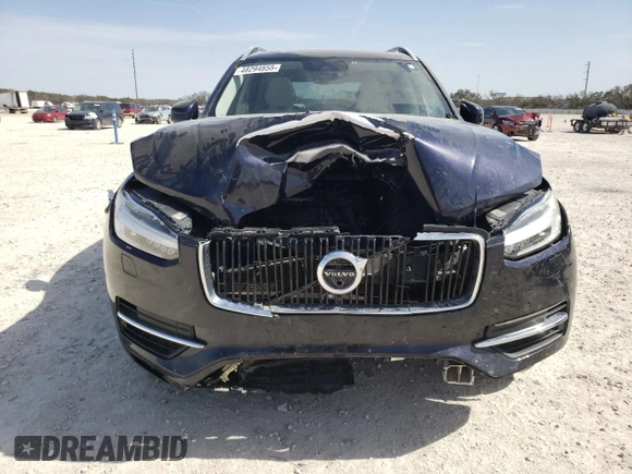 2016 Volvo XC90 T6 Momentum with VIN YV4A22PK4G1034994, listed as a Copart auction lot 48294855 with Not Provided miles and Salvage Title. Bid and sale history available at carsss.com. Image 5.