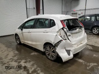 2015 Honda Fit EX-L with VIN 3HGGK5H80FM776376, listed as a Copart auction lot 44514405 with 74,135 mi miles and Salvage Title. Bid and sale history available at carsss.com. Image 2.