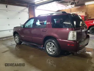 2007 Mercury Mountaineer Premier with VIN 4M2EU48E27UJ03645, listed as a Copart auction lot 60000105 with 225,695 mi miles and Salvage title. Bid and sale history available at DreamBid. Image 2.