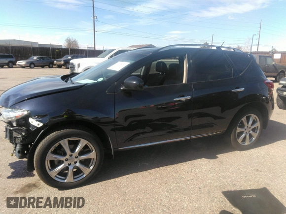 2012 Nissan Murano S with VIN JN8AZ1MW0CW223577, listed as a IAAI auction lot 41738370 with 152,515 mi miles and . Bid and sale history available at DreamBid. Image 15.