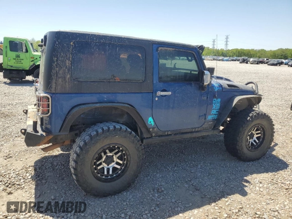 2010 Jeep Wrangler Sport with VIN 1J4AA2D11AL218913, listed as a Copart auction lot 53308135 with Not Provided miles and Salvage Title. Bid and sale history available at carsss.com. Image 3.