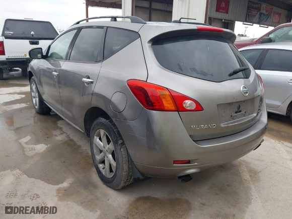2009 Nissan Murano S with VIN JN8AZ18U99W010483, listed as a IAAI auction lot 42040254 with 154,189 mi miles. Bid and sale history available at carsss.com. Image 3.