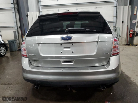 2008 Ford Edge SEL with VIN 2FMDK38C38BB31585, listed as a Copart auction lot 49402955 with 190,585 mi miles and Salvage Title. Bid and sale history available at carsss.com. Image 6.