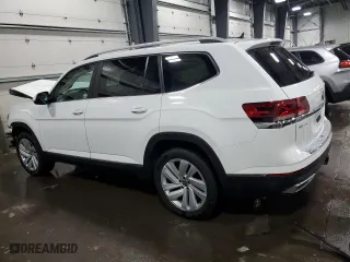 2021 Volkswagen Atlas 3.6L V6 SEL with VIN 1V2BR2CAXMC513046, listed as a Copart auction lot 42172225 with 76,419 mi miles and Salvage Title. Bid and sale history available at carsss.com. Image 2.