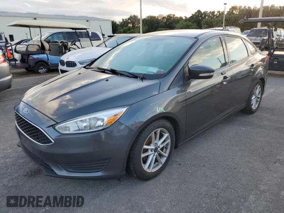2016 Ford Focus SE with VIN 1FADP3F28GL381277, listed as a Copart auction lot 75605164 with 0 mi miles and Salvage Title. Bid and sale history available at carsss.com. Image 1.
