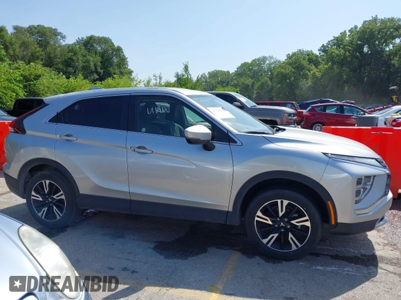 2024 Mitsubishi Eclipse Cross SE with VIN JA4ATWAA9RZ043647, listed as a IAAI auction lot 42795659 with 19,591 mi miles and . Bid and sale history available at DreamBid. Image 13.