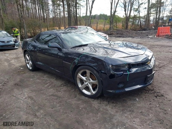 2014 Chevrolet Camaro LT with VIN 2G1FC1E32E9240473, listed as a IAAI auction lot 41734174 with NaN miles. Bid and sale history available at carsss.com. Image 1.