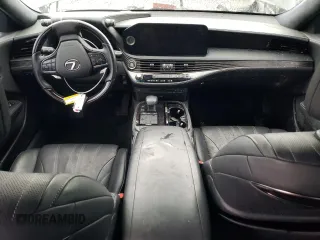 2021 Lexus LS с VIN JTHG5LGF9M5009816, выставлен на аукционе Copart как лот 45012835 с пробегом Не указан миль и Чистый • Clean title. История ставок и продаж доступна на DreamBid. Изображение 8.