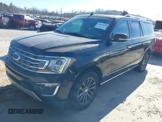 2020 Ford Expedition Max Limited with VIN 1FMJK2AT1LEA19761, listed as a IAAI auction lot 41021850 with Not provided miles and . Bid and sale history available at DreamBid. Image 2.