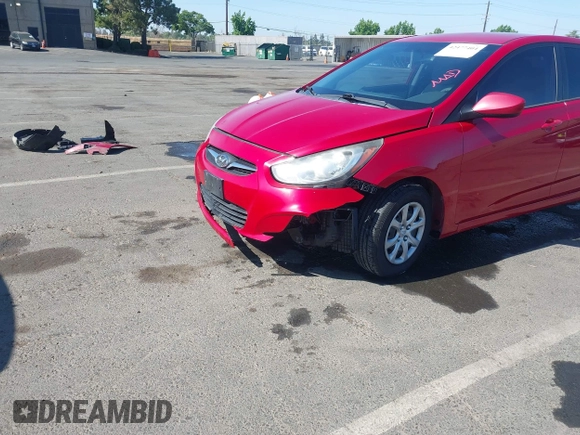 2012 Hyundai Accent GS with VIN KMHCT5AE6CU030446, listed as a IAAI auction lot 42477404 with 186,220 mi miles and . Bid and sale history available at DreamBid. Image 6.