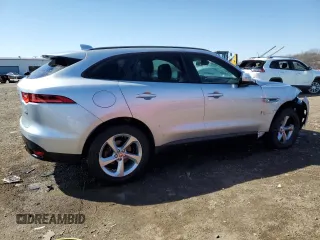 2017 Jaguar F-Pace 35t Premium with VIN SADCJ2BV4HA094263, listed as a Copart auction lot 52155545 with 64,357 mi miles and Salvage title. Bid and sale history available at DreamBid. Image 3.