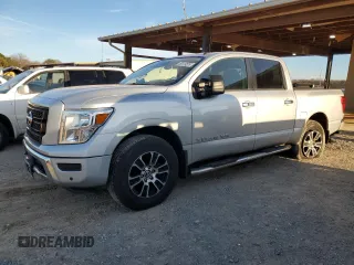 2020 Nissan Titan SL с VIN 1N6AA1ED6LN501062, выставлен на аукционе Copart как лот 48119575 с пробегом 46 228 миль миль и Списание • Salvage title. История ставок и продаж доступна на DreamBid. Изображение 1.