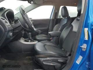 2017 Jeep Compass Latitude with VIN 3C4NJCBB5HT661167, listed as a Copart auction lot 52257515 with 75,271 mi miles and Salvage Title. Bid and sale history available at carsss.com. Image 7.