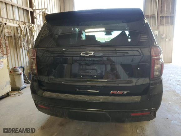 2023 Chevrolet Tahoe RST with VIN 1GNSCRKD2PR501568, listed as a Copart auction lot 71458144 with 10,146 mi miles and Salvage Title. Bid and sale history available at carsss.com. Image 6.
