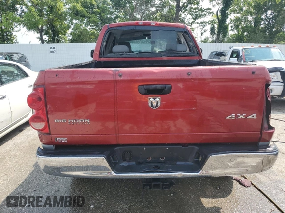 2007 Dodge Ram 2500 SLT with VIN 3D7KS28C77G759463, listed as a Copart auction lot 62766864 with 212,938 mi miles and Salvage Title. Bid and sale history available at carsss.com. Image 6.