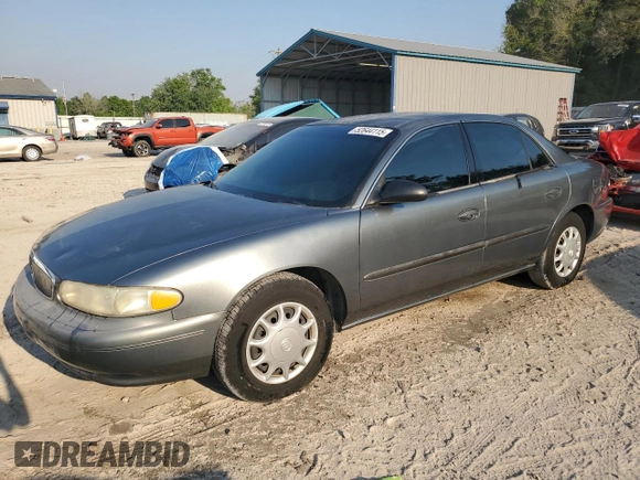 2004 Buick Century Custom with VIN 2G4WS52J241317159, listed as a Copart auction lot 52644115 with 79,621 mi miles and Salvage Title. Bid and sale history available at carsss.com. Image 1.