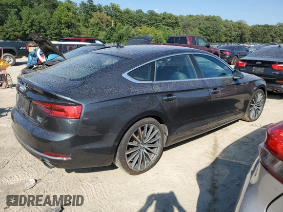 2018 Audi A5 Sportback Prestige with VIN WAUCNCF52JA008984, listed as a Copart auction lot 63944373 with 104,793 mi miles. Bid and sale history available at carsss.com. Image 3.