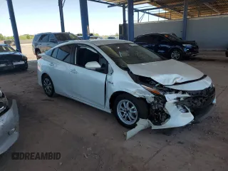 2021 Toyota Prius LE with VIN JTDKAMFP1M3186315, listed as a Copart auction lot 61125795 with 283,715 mi miles and Salvage title. Bid and sale history available at DreamBid. Image 4.