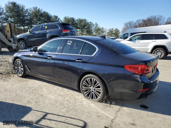 2018 BMW 5 Series 530i xDrive with VIN WBAJA7C51JWA74351, listed as a Copart auction lot 47442075 with 157,458 mi miles and Clean Title. Bid and sale history available at carsss.com. Image 2.
