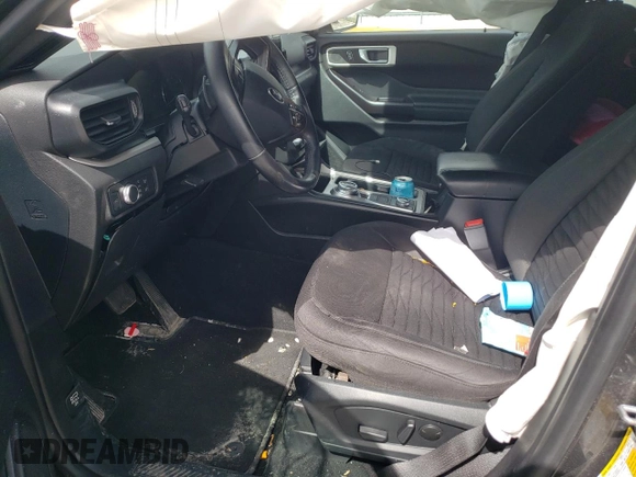 2020 Ford Explorer XLT with VIN 1FMSK8DH4LGB09859, listed as a Copart auction lot 50464775 with 42,541 mi miles and Salvage Title. Bid and sale history available at carsss.com. Image 7.