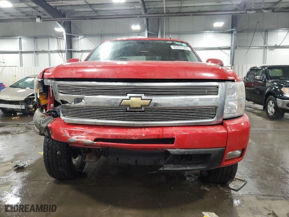 2009 Chevrolet Silverado 1500 LTZ with VIN 3GCEK33389G280945, listed as a Copart auction lot 45291505 with 110,811 mi miles and Salvage Title. Bid and sale history available at carsss.com. Image 5.