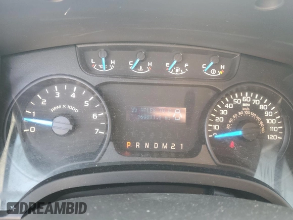 2014 Ford F-150 XL with VIN 1FTEW1CM7EKF04131, listed as a Copart auction lot 59338275 with 160,891 mi miles and Salvage title. Bid and sale history available at DreamBid. Image 9.