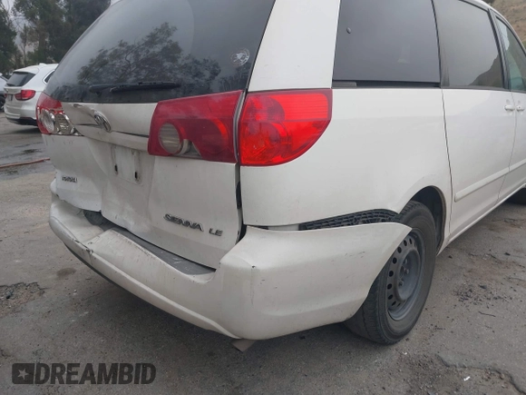 2006 Toyota Sienna CE with VIN 5TDZA23C56S451307, listed as a IAAI auction lot 42158464 with 275,876 mi miles and . Bid and sale history available at DreamBid. Image 12.