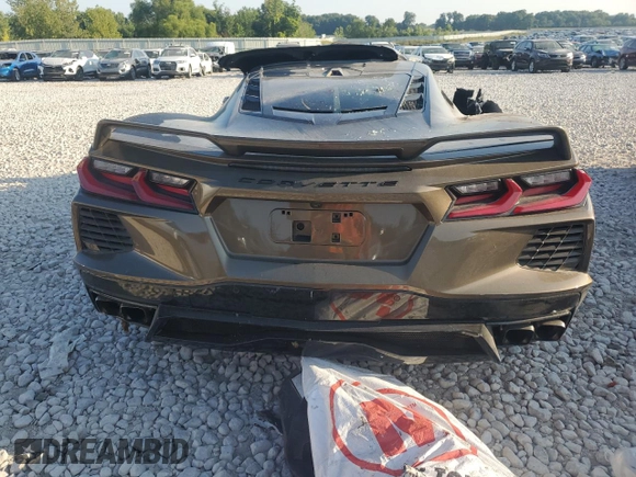 2020 Chevrolet Corvette 2LT with VIN 1G1Y72D43L5112346, listed as a Copart auction lot 64725874 with 0 mi miles and Non Repairable. Bid and sale history available at carsss.com. Image 6.