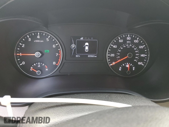 2018 Kia Optima LX with VIN 5XXGT4L32JG266820, listed as a Copart auction lot 56457175 with 89,960 mi miles and Salvage title. Bid and sale history available at DreamBid. Image 9.