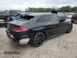 2021 Mercedes-Benz C 300 z VIN W1KWJ8DB8MG066249, wystawiony jako Copart lot #74418574 z przebiegiem 58 332 mil mil oraz Nie do naprawy • Non repairable. Historia ofert i sprzedaży dostępna na DreamBid. Obrazek 3.