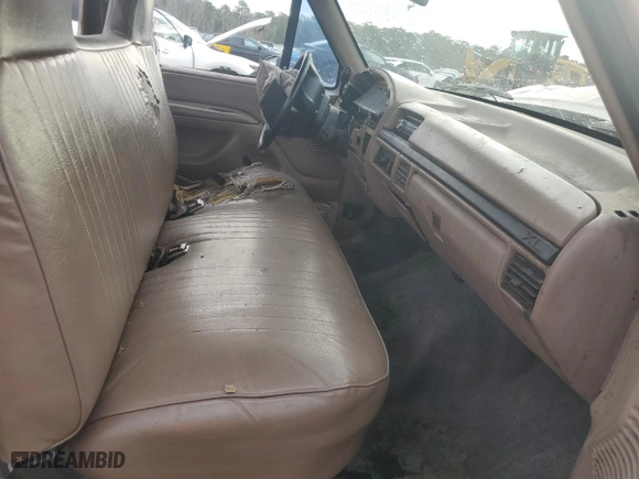 1996 Ford F-150 Special with VIN 1FTEF15Y8TLC13709, listed as a Copart auction lot 87666455 with 0 miles and Salvage Title. Bid and sale history available at carsss.com. Image 7.