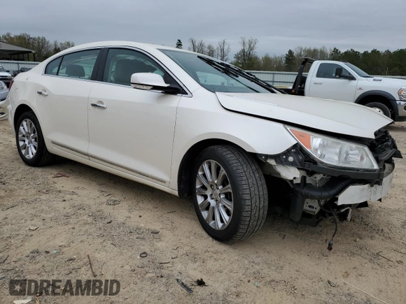 2013 Buick LaCrosse Premium 1 with VIN 1G4GF5E36DF169435, listed as a Copart auction lot 51522465 with 120,120 mi miles and Salvage Title. Bid and sale history available at carsss.com. Image 4.